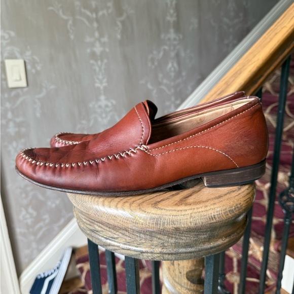 Johnson and Murphy full grain men’s leather loafer very good condition 9.5 - Picture 3 of 11